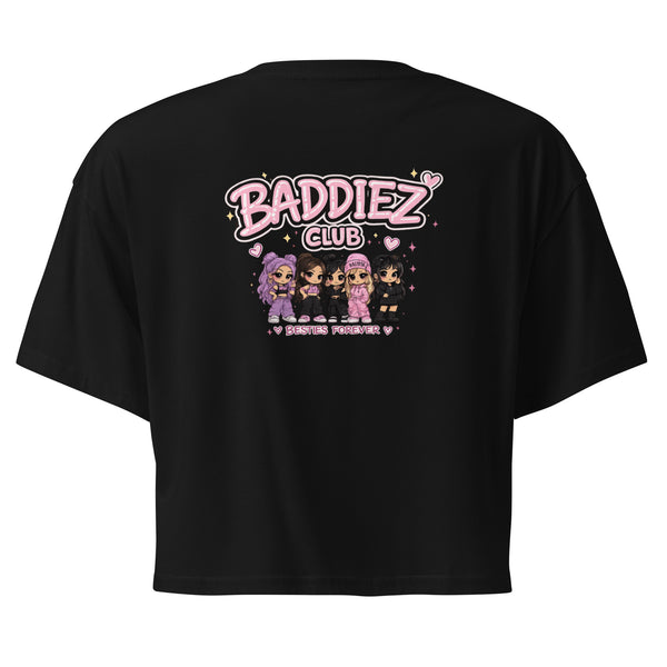 BADDIEZ Off Duty Crop Top